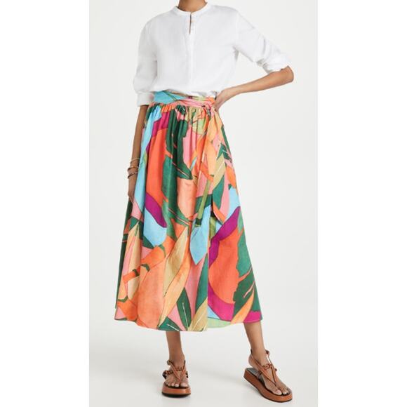 MARA HOFFMAN Katrine Wrap Skirt - Picture 1 of 5